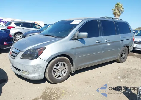 2006 Honda Odyssey Ex-L из США, поврежденный, VIN 5FNRL38706B059853